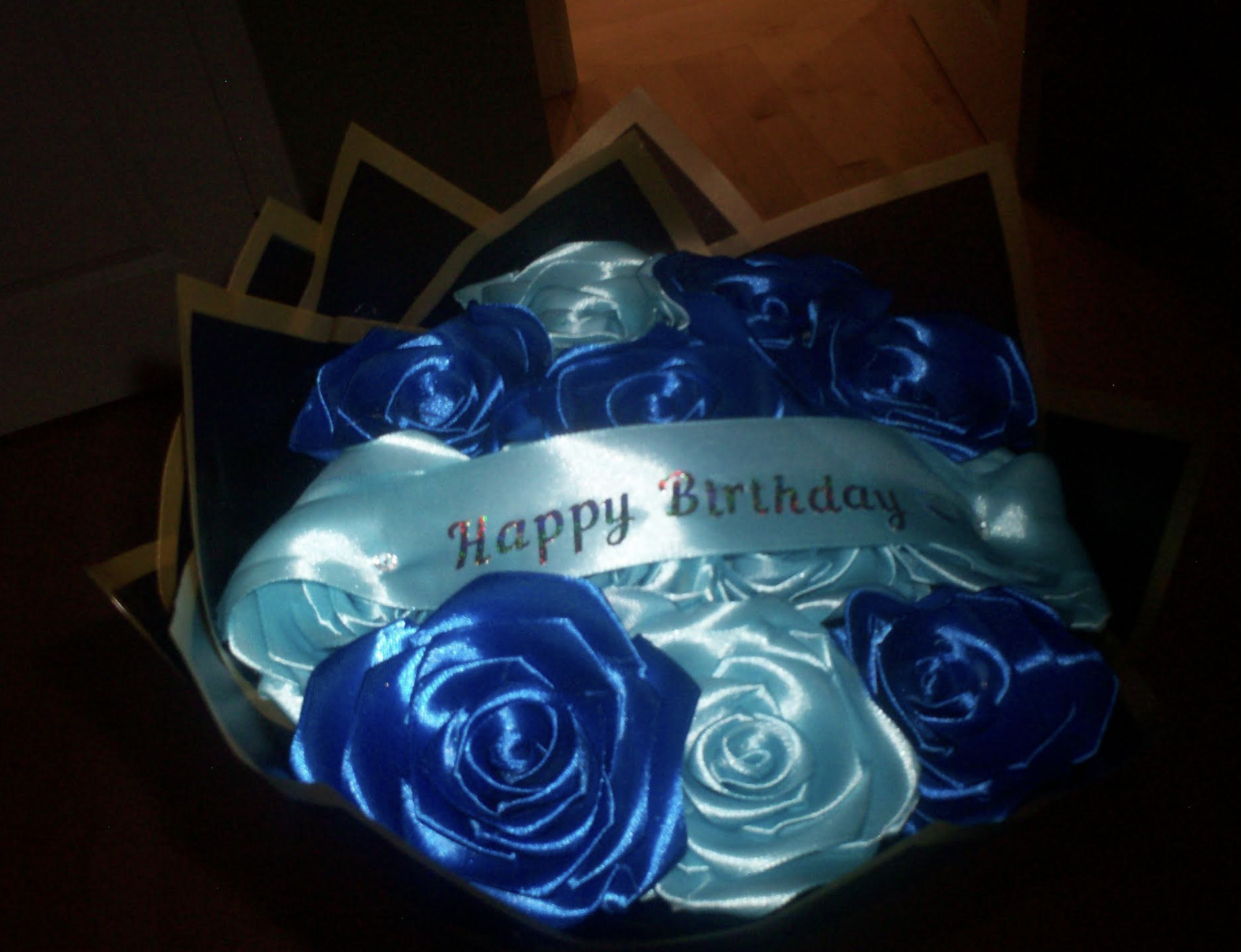 Ribbon bouquet 3 in row 2